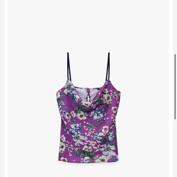 Zara Tops - NWT Zara multicolored camisole - Size Small